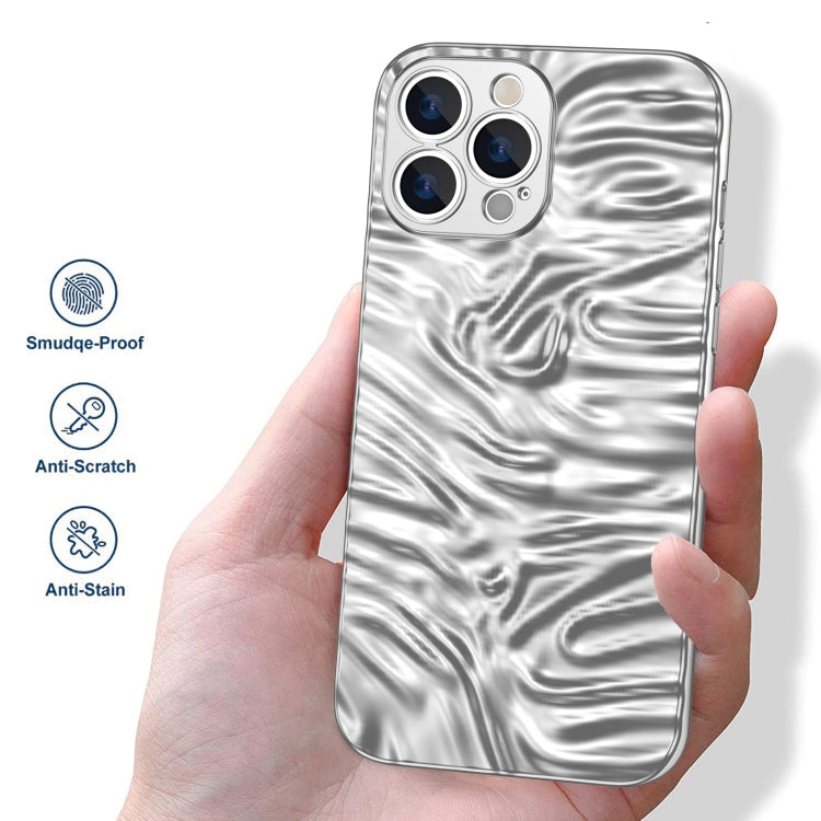 For iPhone 13 Pro Wave Electroplating TPU Phone Case