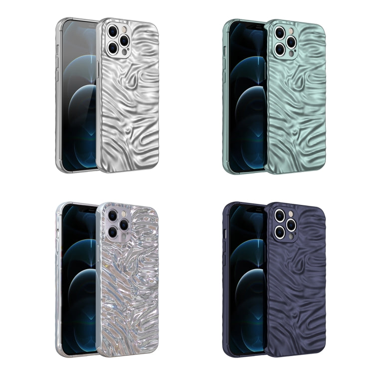 For iPhone 12 Pro Wave Electroplating TPU Phone Case