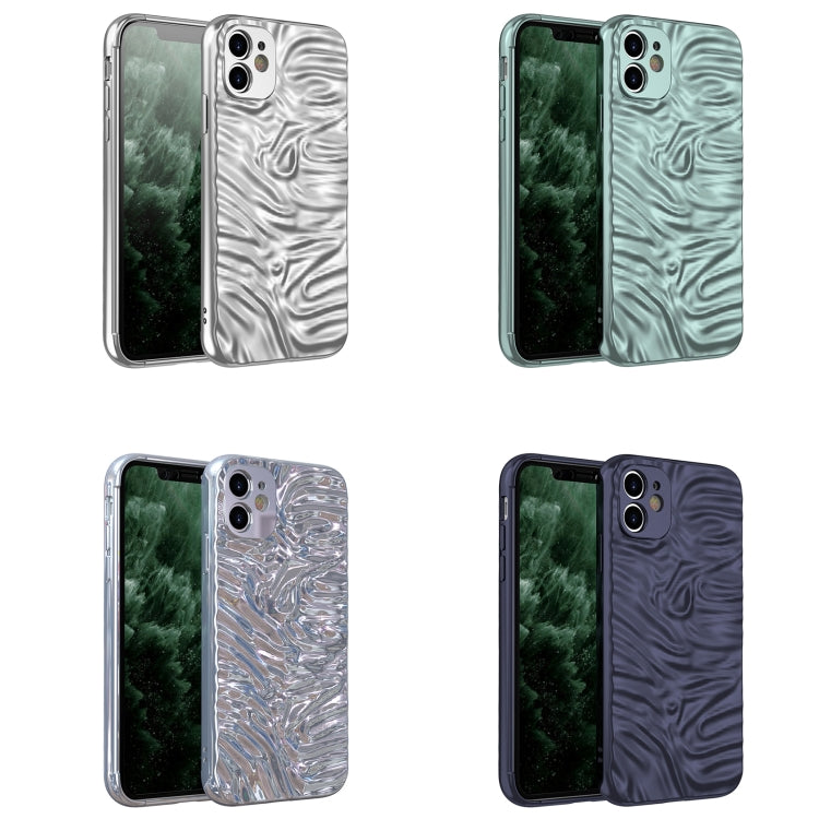 For iPhone 11 Wave Electroplating TPU Phone Case