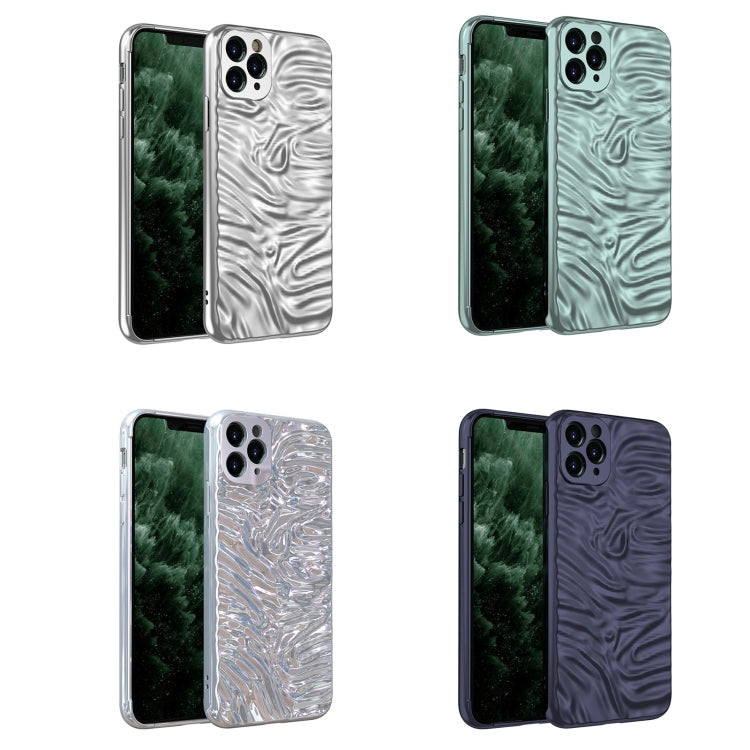 For iPhone 11 Pro Wave Electroplating TPU Phone Case