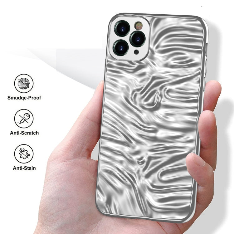 For iPhone 11 Pro Wave Electroplating TPU Phone Case