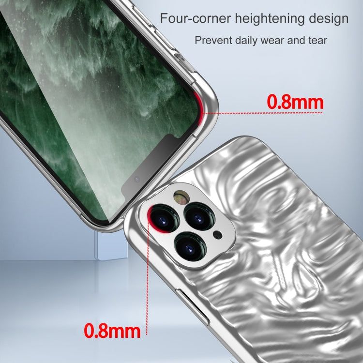 For iPhone 11 Pro Wave Electroplating TPU Phone Case