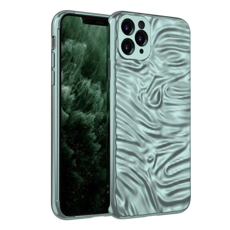 For iPhone 11 Pro Wave Electroplating TPU Phone Case