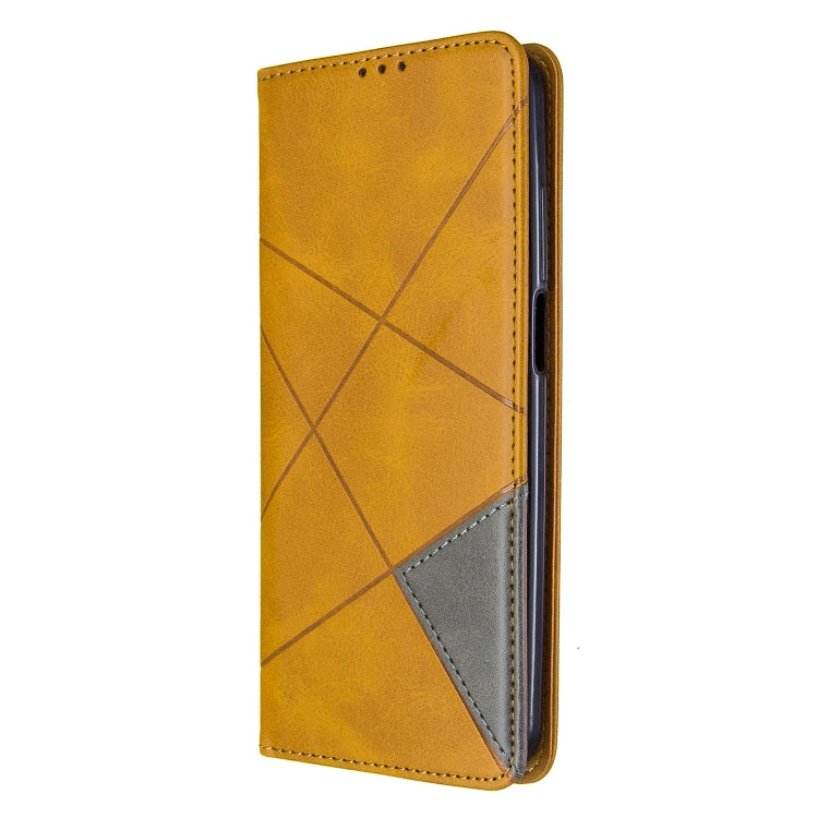 For Xiaomi Redmi K30 Rhombus Texture Horizontal Flip Magnetic Leather Case with Holder & Card Slots & Wallet
