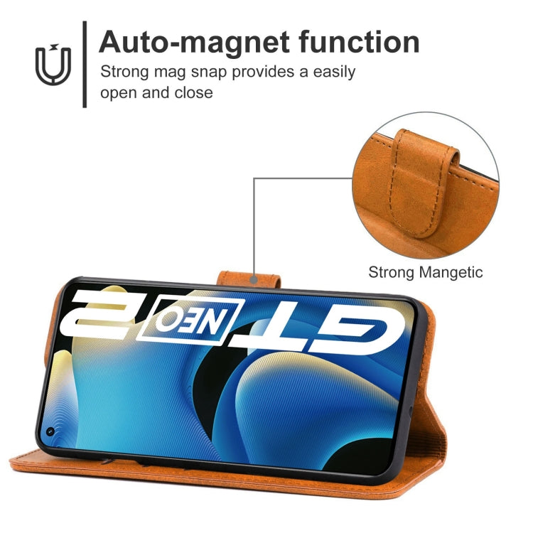 For Realme GT Neo2 Dragon Ball Z Edition Leather Phone Case