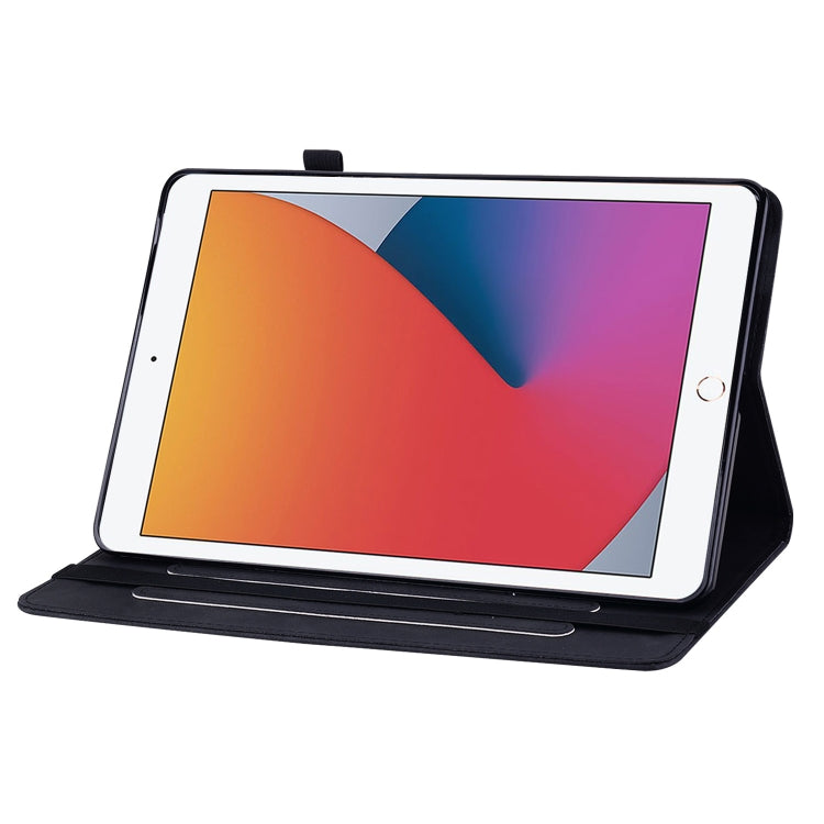 Skin Feel Solid Color Zipper Smart Leather Tablet Case For iPad 8 / 7 / 6 / 5 9.7 inch