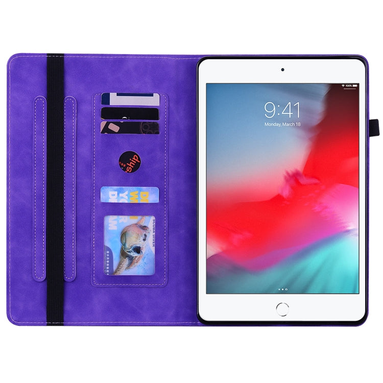Skin Feel Solid Color Zipper Smart Leather Tablet Case For iPad mini 5 / 4 / 3 / 2 / 1