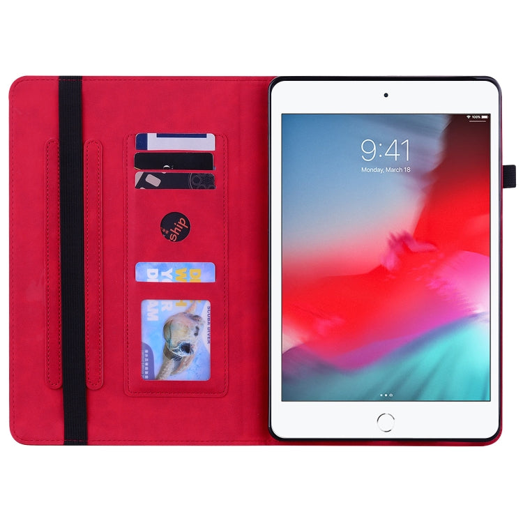 Skin Feel Solid Color Zipper Smart Leather Tablet Case For iPad mini 5 / 4 / 3 / 2 / 1