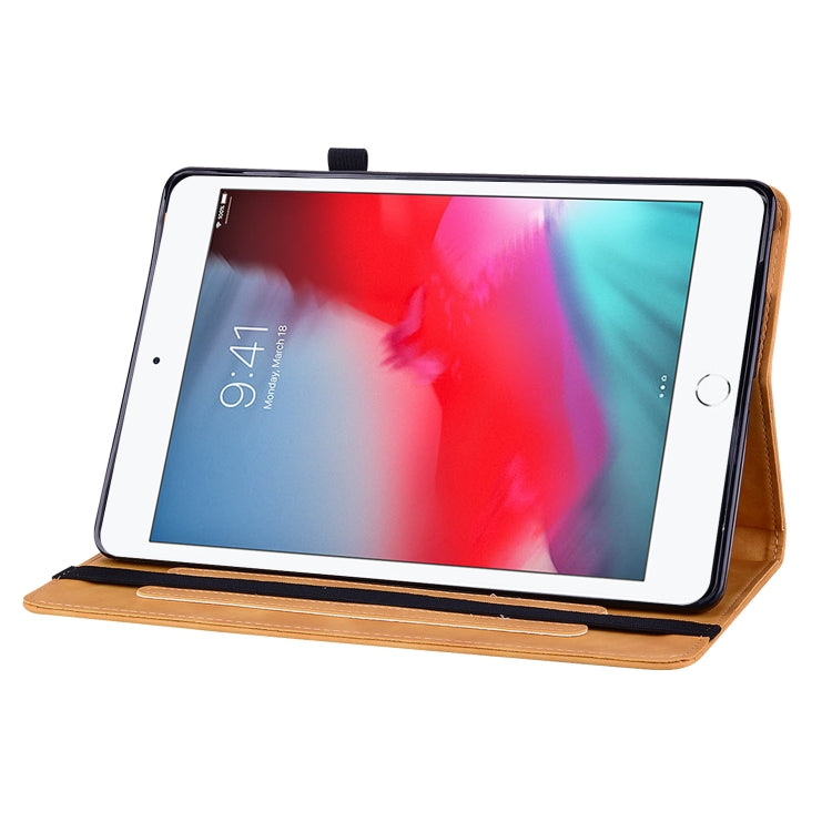 Skin Feel Solid Color Zipper Smart Leather Tablet Case For iPad mini 5 / 4 / 3 / 2 / 1