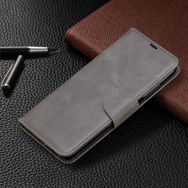 For Xiaomi Redmi K30 Retro Lambskin Texture Pure Color Horizontal Flip PU Leather Case with Holder & Card Slots & Wallet & Lanyard