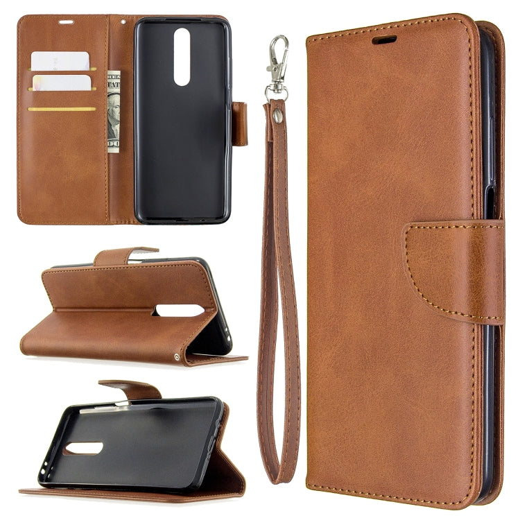For Xiaomi Redmi K30 Retro Lambskin Texture Pure Color Horizontal Flip PU Leather Case with Holder & Card Slots & Wallet & Lanyard
