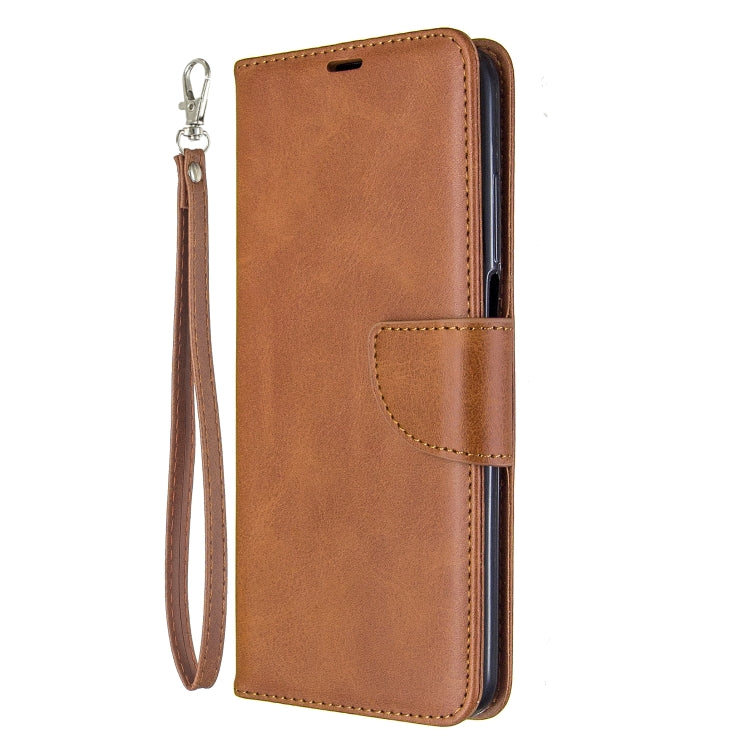 For Xiaomi Redmi K30 Retro Lambskin Texture Pure Color Horizontal Flip PU Leather Case with Holder & Card Slots & Wallet & Lanyard