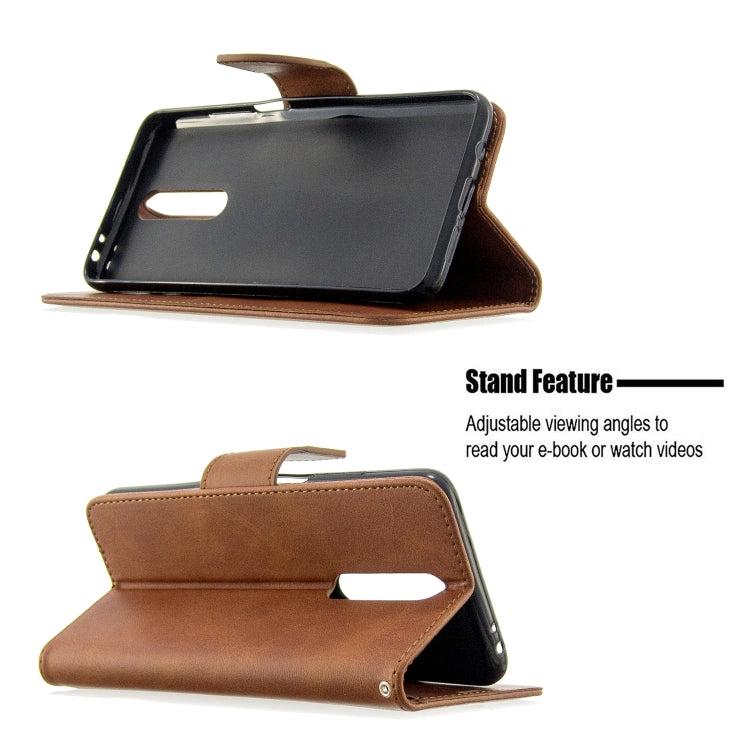 For Xiaomi Redmi K30 Retro Lambskin Texture Pure Color Horizontal Flip PU Leather Case with Holder & Card Slots & Wallet & Lanyard