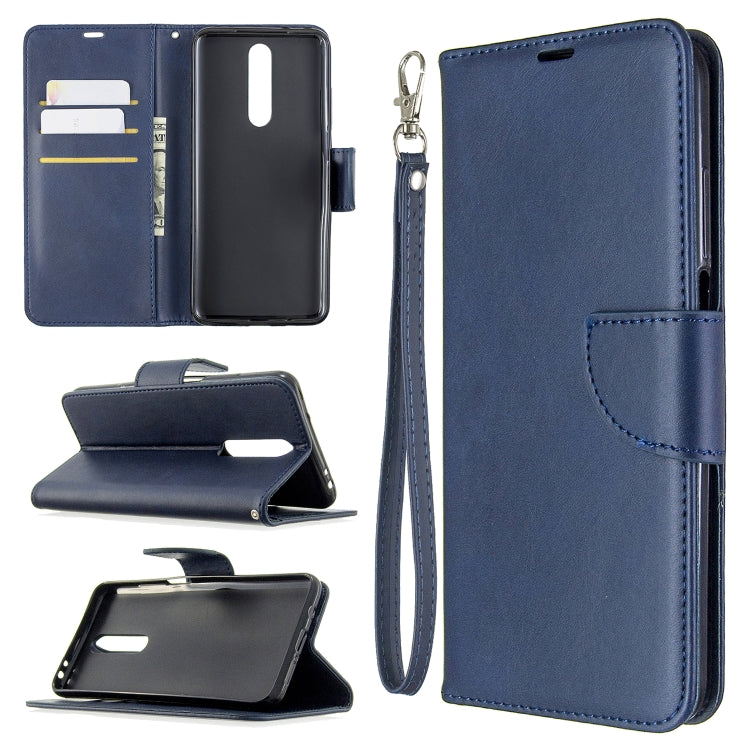 For Xiaomi Redmi K30 Retro Lambskin Texture Pure Color Horizontal Flip PU Leather Case with Holder & Card Slots & Wallet & Lanyard