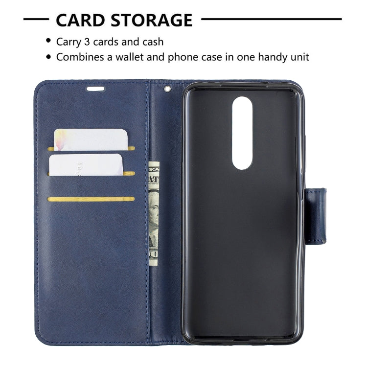 For Xiaomi Redmi K30 Retro Lambskin Texture Pure Color Horizontal Flip PU Leather Case with Holder & Card Slots & Wallet & Lanyard