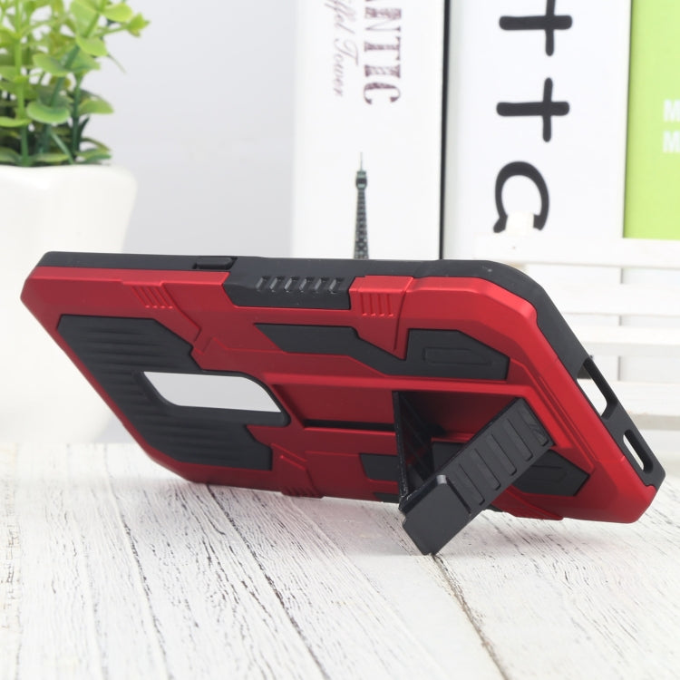 For vivo V17 Pro Vanguard Lanyard Kickstand TPU + PC Phone Case