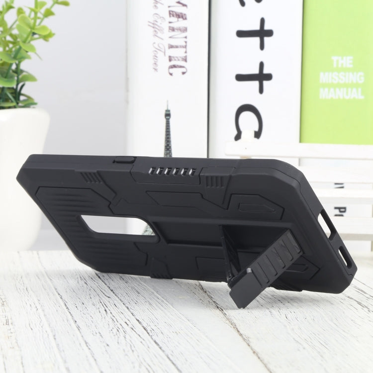 For vivo V17 Pro Vanguard Lanyard Kickstand TPU + PC Phone Case