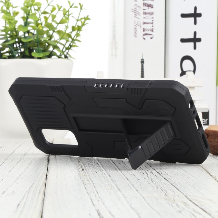 For vivo V19 Indonesia Vanguard Lanyard Kickstand TPU + PC Phone Case