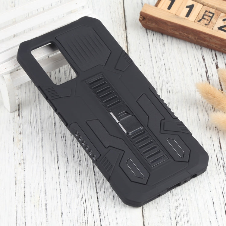 For vivo V21e Vanguard Lanyard Kickstand TPU + PC Phone Case