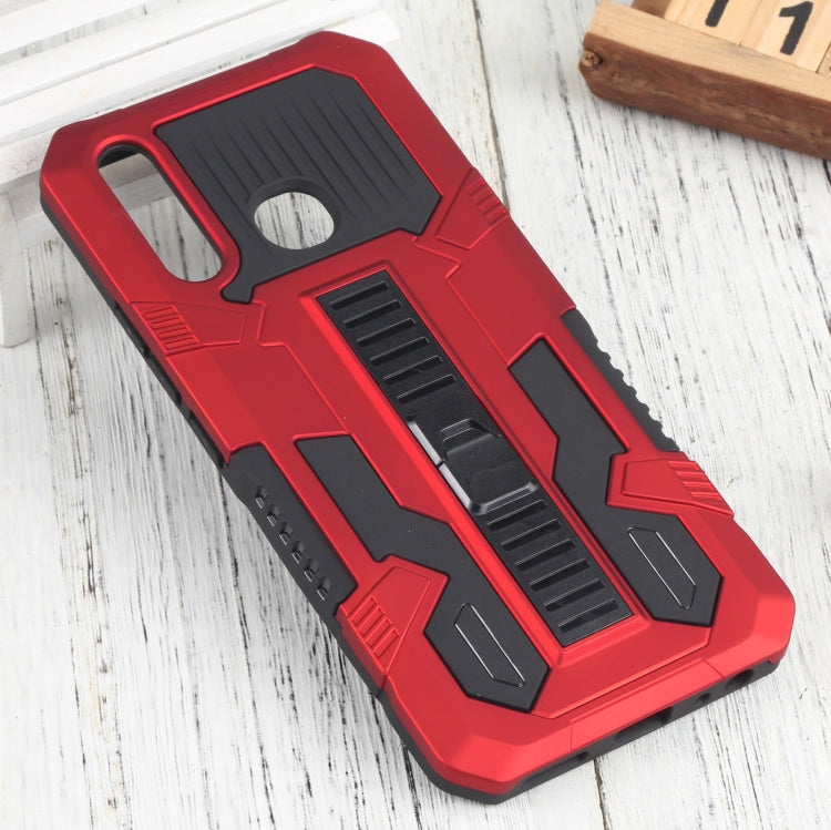 For vivo Y19 Vanguard Lanyard Kickstand TPU + PC Phone Case