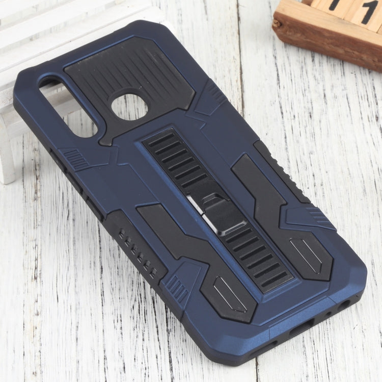 For vivo Y19 Vanguard Lanyard Kickstand TPU + PC Phone Case