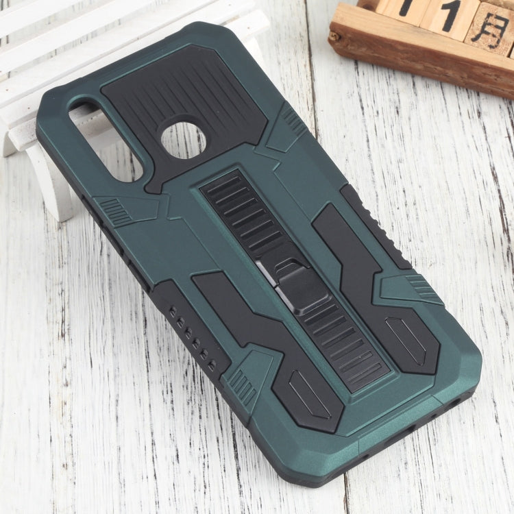 For vivo Y19 Vanguard Lanyard Kickstand TPU + PC Phone Case