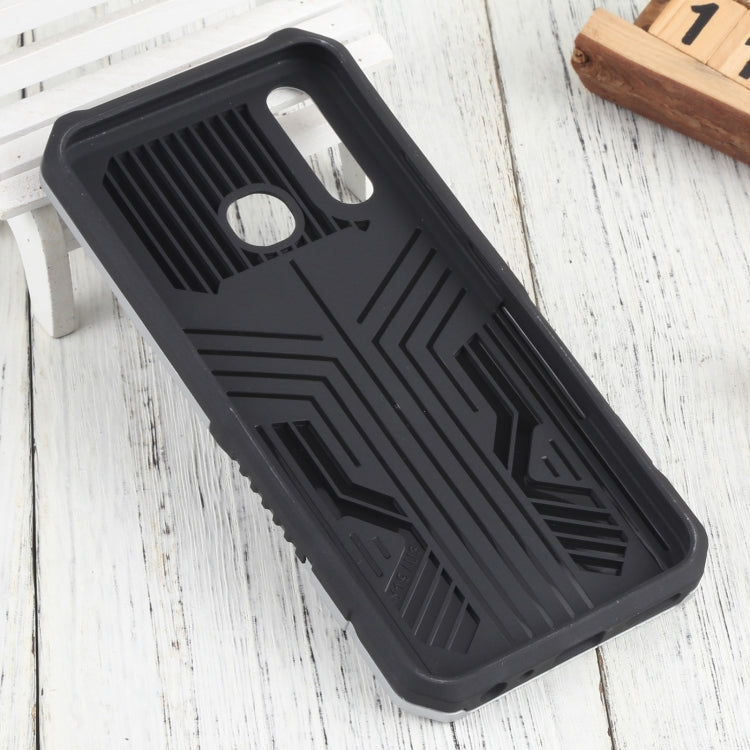 For vivo Y19 Vanguard Lanyard Kickstand TPU + PC Phone Case