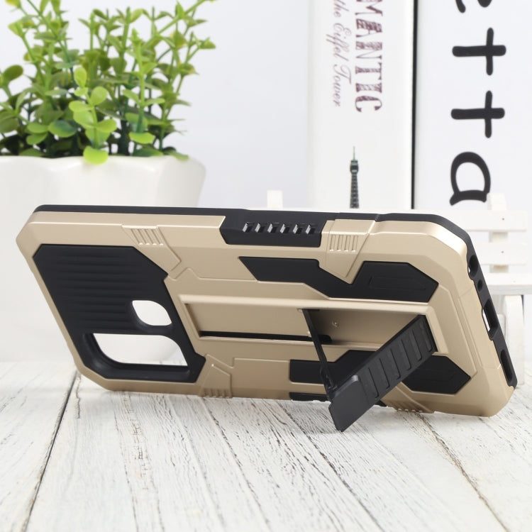 For vivo Y50 Vanguard Lanyard Kickstand TPU + PC Phone Case