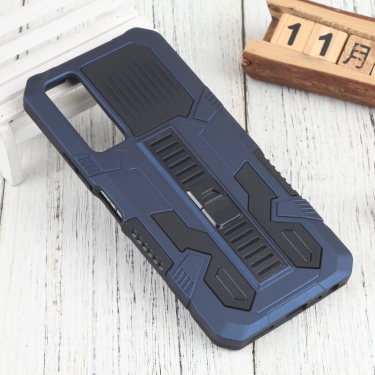 For vivo Y51 2020 December Vanguard Lanyard Kickstand TPU + PC Phone Case