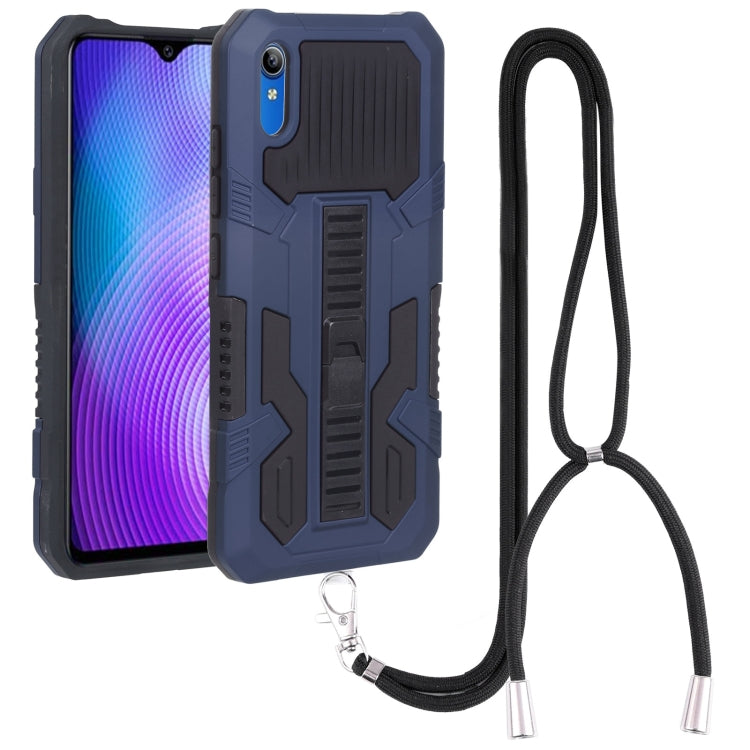 For vivo Y91i India / Y91C Vanguard Lanyard Kickstand TPU + PC Phone Case