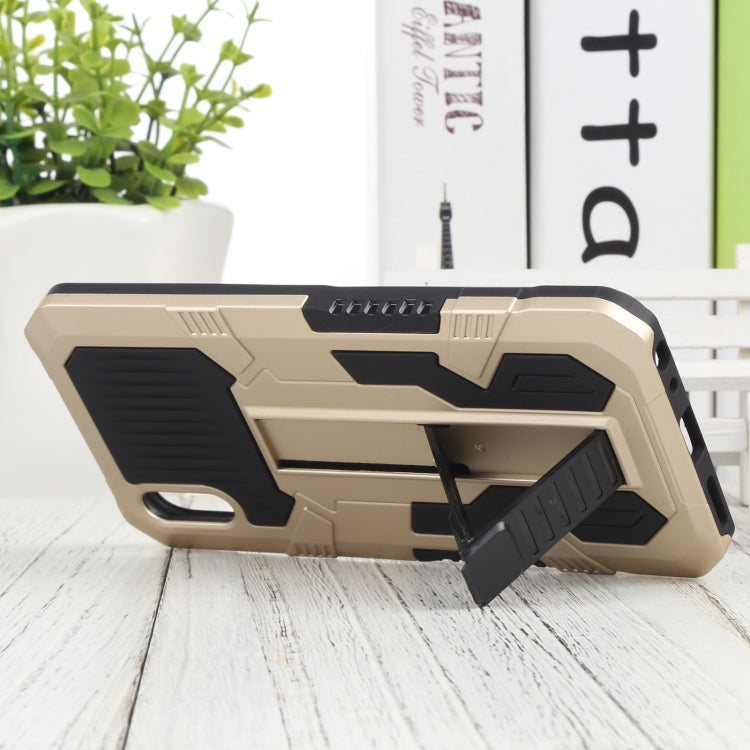 For vivo Y91i India / Y91C Vanguard Lanyard Kickstand TPU + PC Phone Case