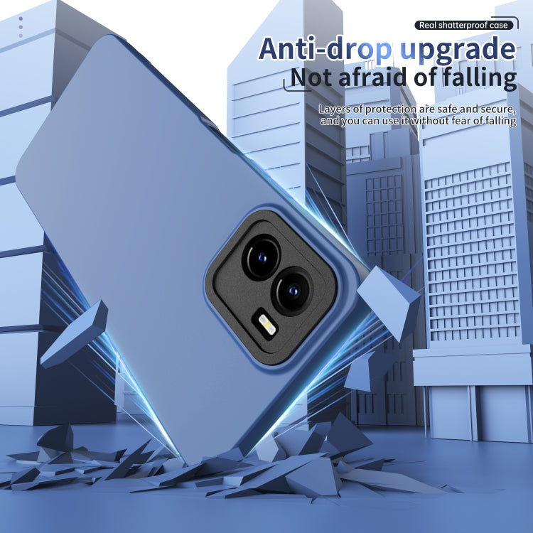 For vivo Y15s Lens Protection Skin Feel TPU Phone Case