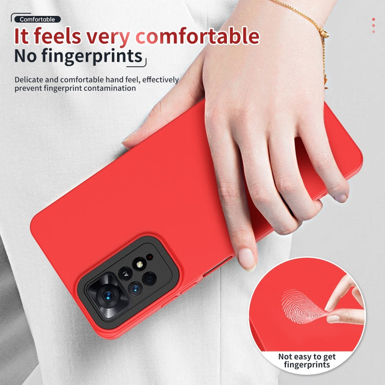 For Xiaomi Redmi Note 11 Pro 4G / 5G Lens Protection Skin Feel TPU Phone Case