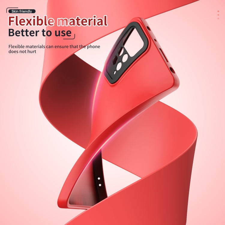 For Xiaomi Redmi Note 11 Pro 4G / 5G Lens Protection Skin Feel TPU Phone Case