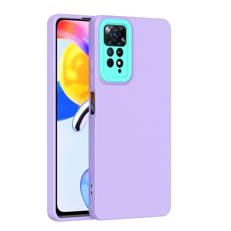 For Xiaomi Redmi Note 11 Pro 4G / 5G Lens Protection Skin Feel TPU Phone Case