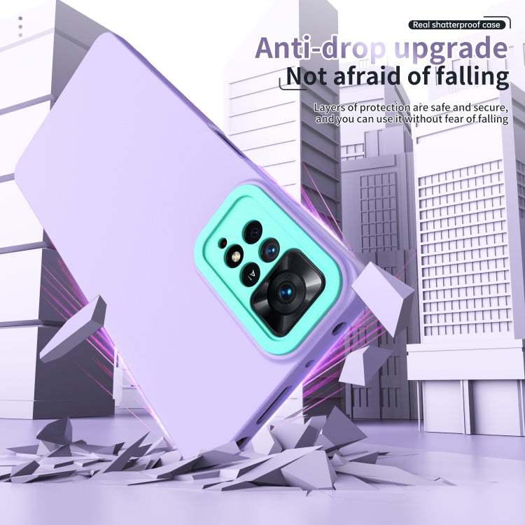 For Xiaomi Redmi Note 11 Pro 4G / 5G Lens Protection Skin Feel TPU Phone Case