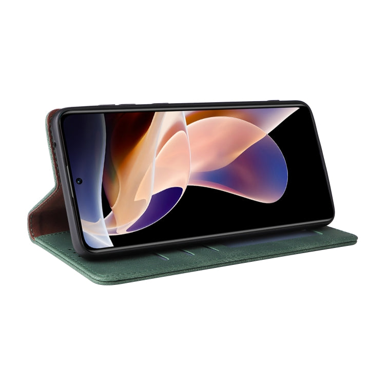 For Xiaomi Redmi Note 11 Pro 5G Simple Suction Closure Leather Phone Case