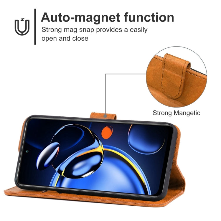 For Xiaomi Redmi Note 11SE Leather Phone Case