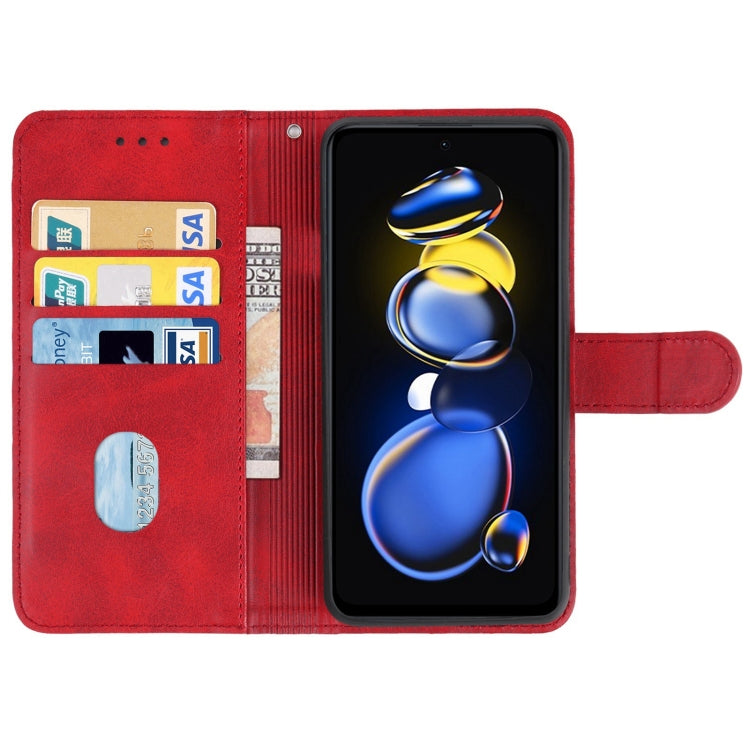 For Xiaomi Redmi Note 11T Pro+ Leather Phone Case