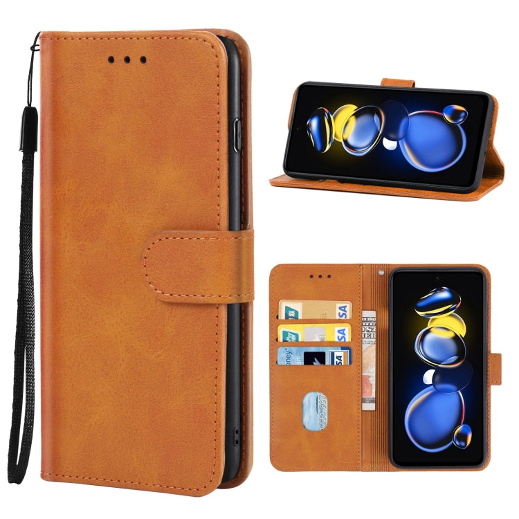 For Xiaomi Redmi Note 11T Pro+ Leather Phone Case