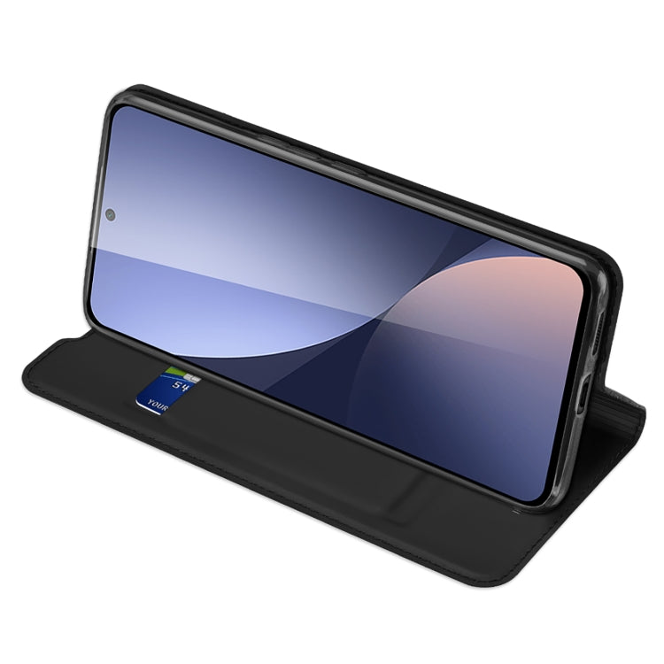 For Xiaomi 12 Lite DUX DUCIS Skin Pro Series Shockproof Leather Phone Case