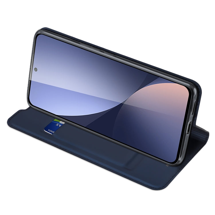 For Xiaomi 12 Lite DUX DUCIS Skin Pro Series Shockproof Leather Phone Case