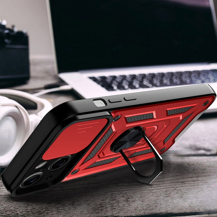 For iPhone 14 Pro Sliding Camera Cover Design TPU+PC Phone Case