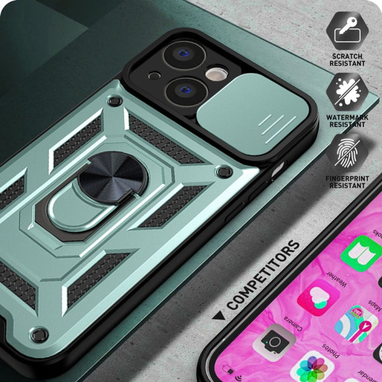 For iPhone 14 Pro Sliding Camera Cover Design TPU+PC Phone Case