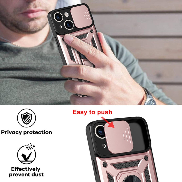 For iPhone 14 Pro Sliding Camera Cover Design TPU+PC Phone Case