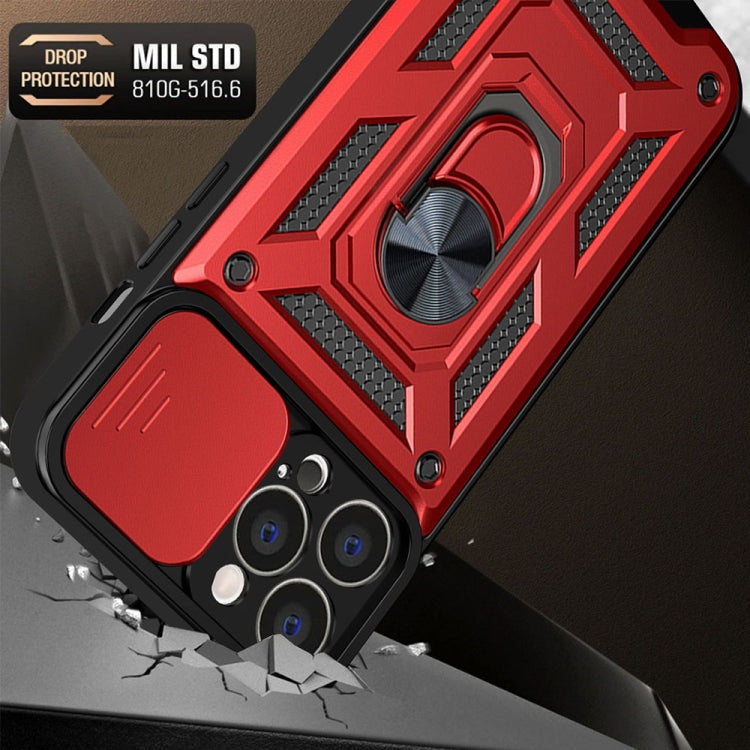 For iPhone 14 Plus Sliding Camera Cover Design TPU+PC Phone Case