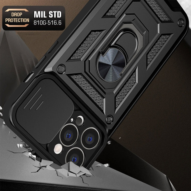 For iPhone 14 Pro Max Sliding Camera Cover Design TPU+PC Phone Case