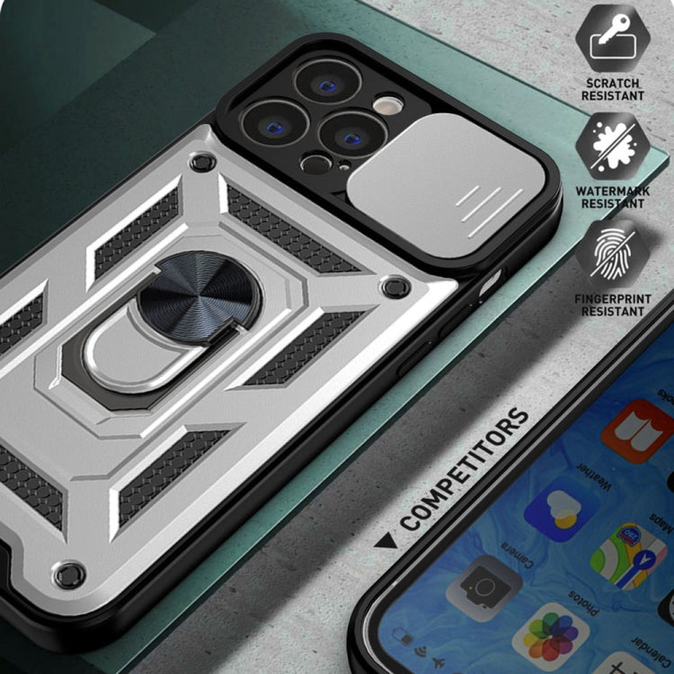 For iPhone 14 Pro Max Sliding Camera Cover Design TPU+PC Phone Case