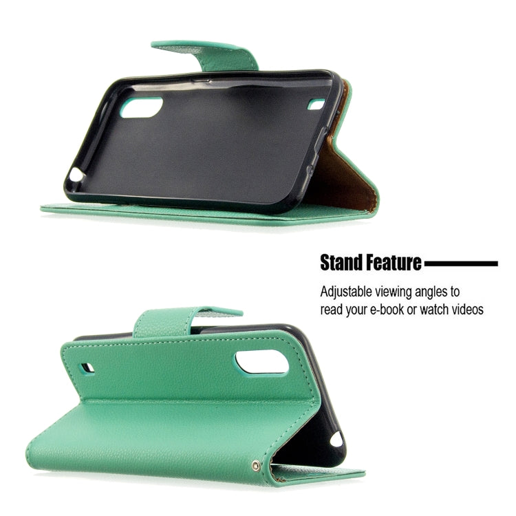 For Xiaomi Redmi K30 Litchi Texture Pure Color Horizontal Flip PU Leather Case with Holder & Card Slots & Wallet & Lanyard