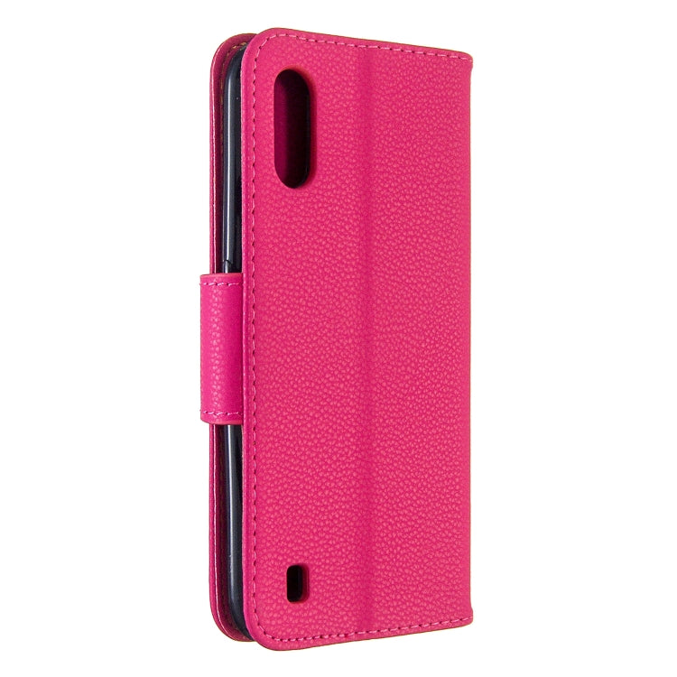 For Xiaomi Redmi K30 Litchi Texture Pure Color Horizontal Flip PU Leather Case with Holder & Card Slots & Wallet & Lanyard